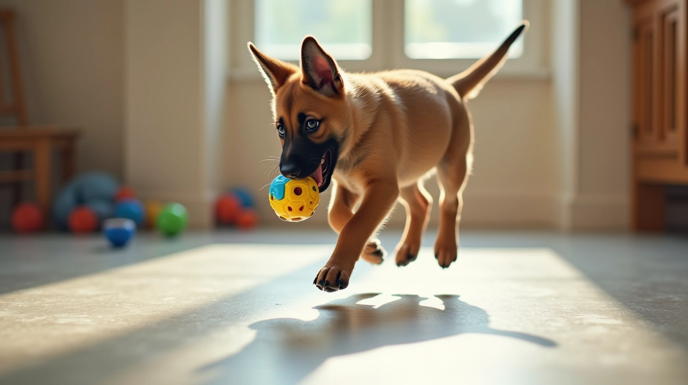 Les différentes catégories de jouets recommandées pour un malinois